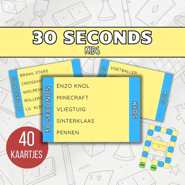 30 seconds kids editie