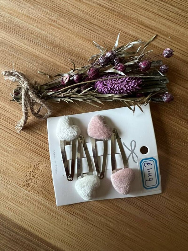 Haarknipjes hartjes