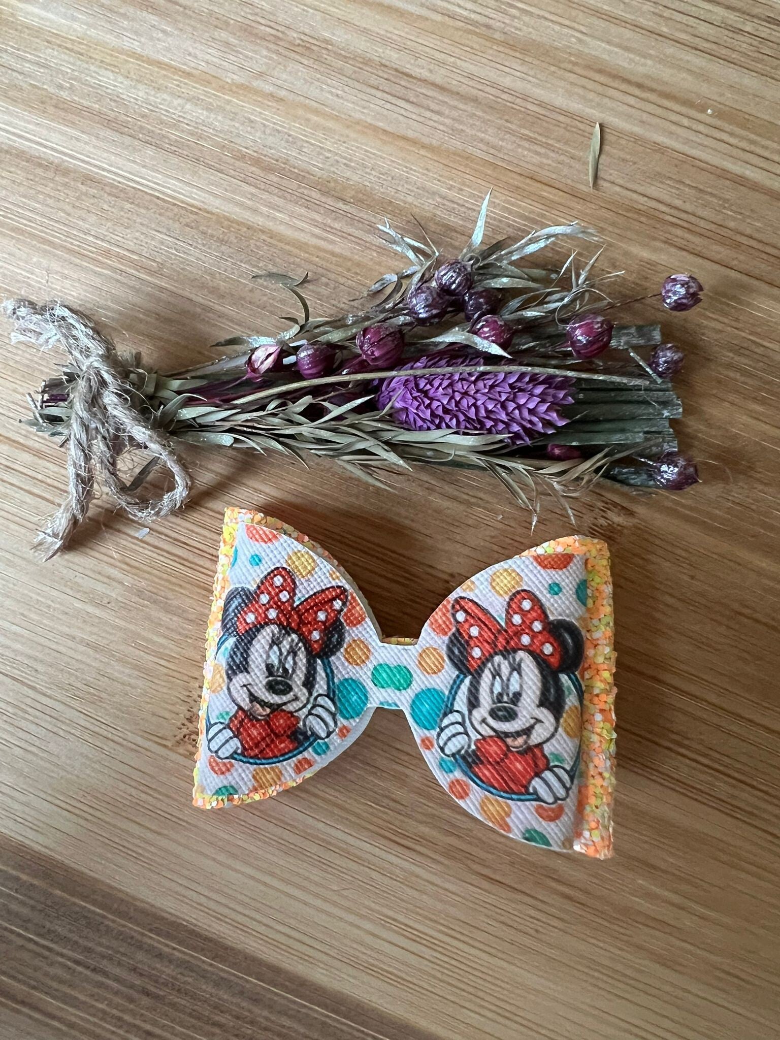 Minnie oranje bubbels