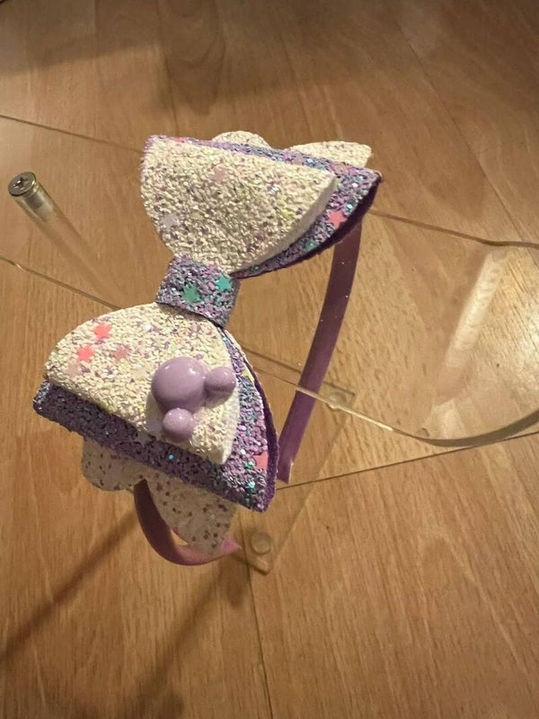 Haarband micky paars