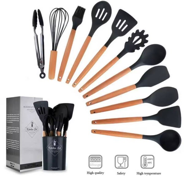 Ensemble d'ustensiles de cuisine