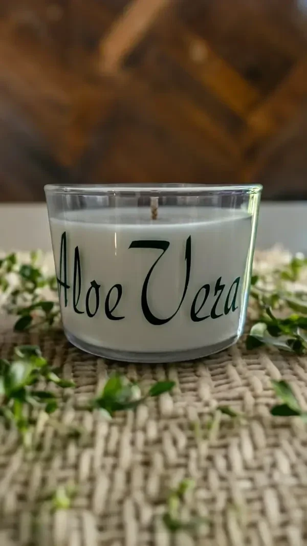 BOUGIE PARFUMÉE ALOE VERA
