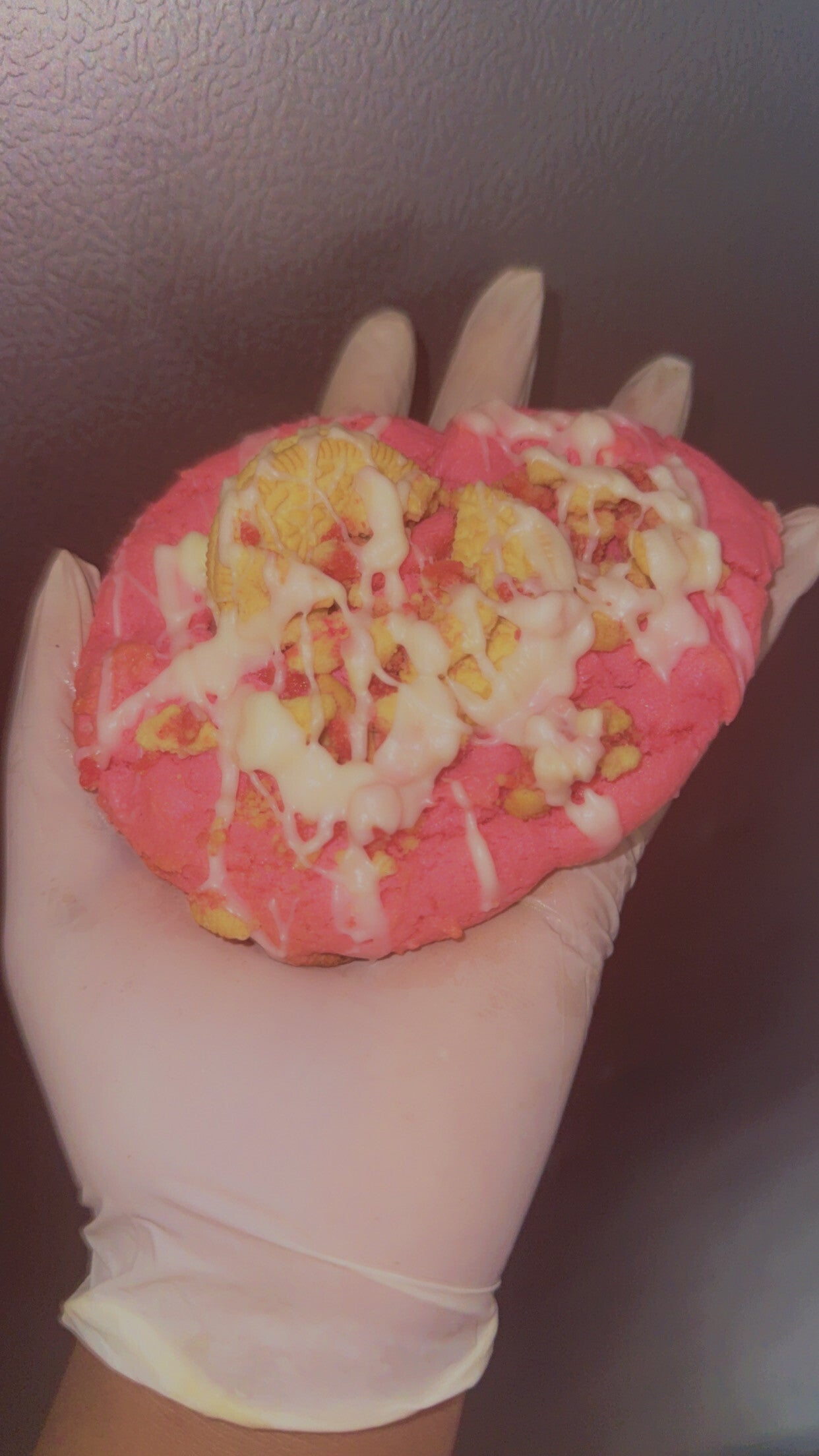 Strawberry Crunch Cookies