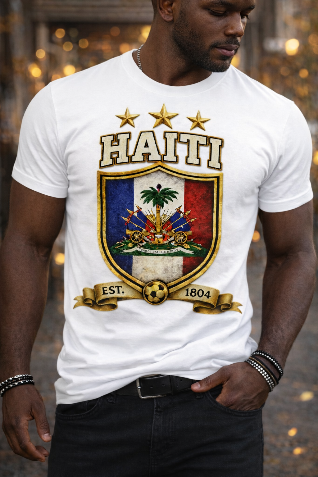 Haiti Crest Legacy Tee