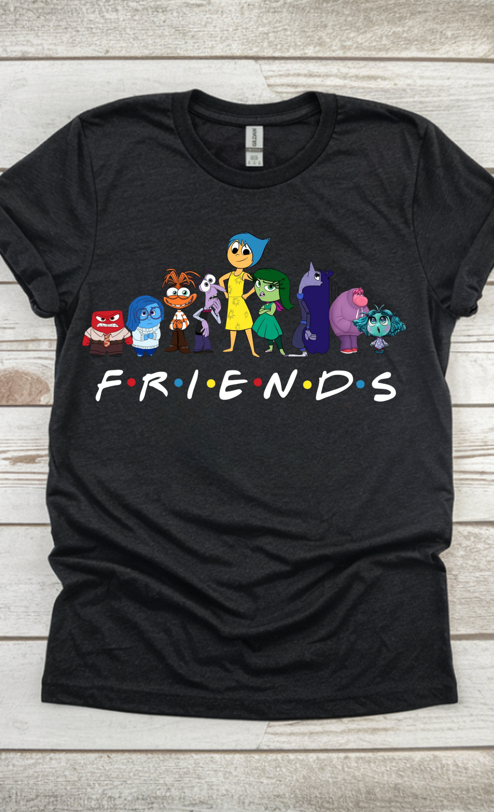 Emotion Friends Character Graphic Tee