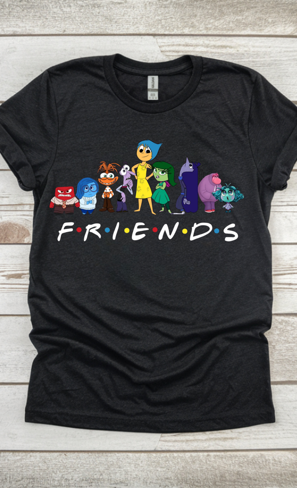 Emotion Friends Character Graphic Tee