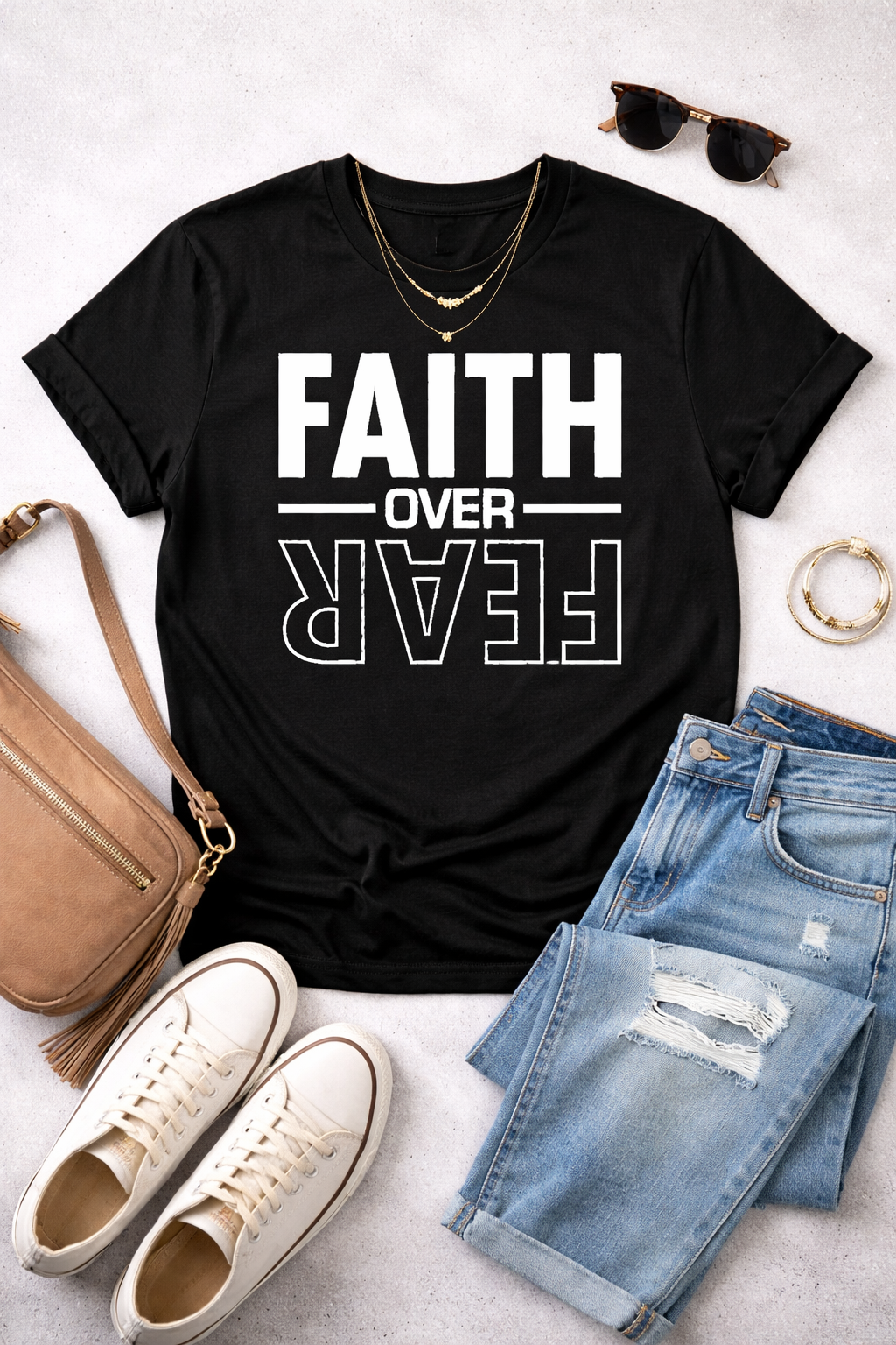 Faith Over Fear Tee