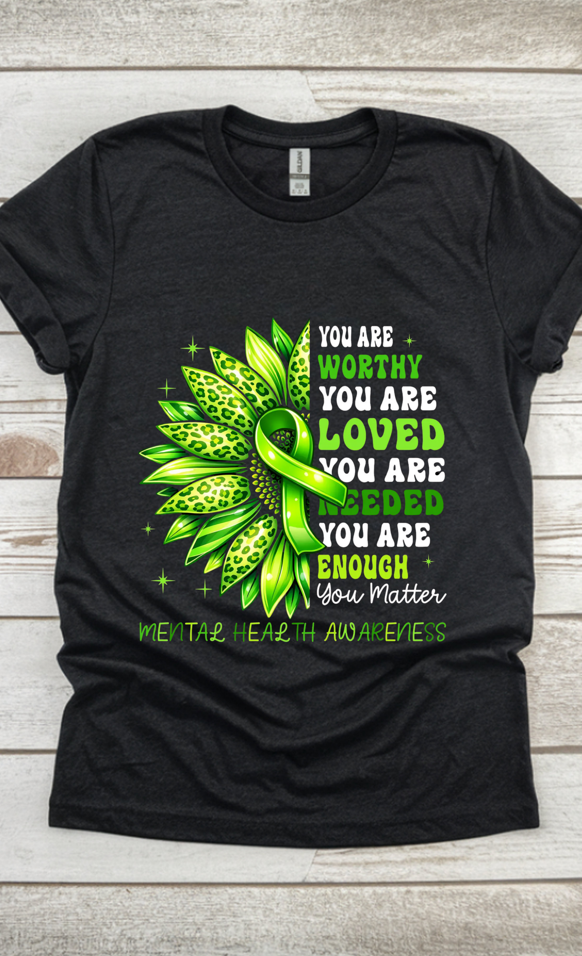 You Matter Mental Health Awareness Sunflower Tee