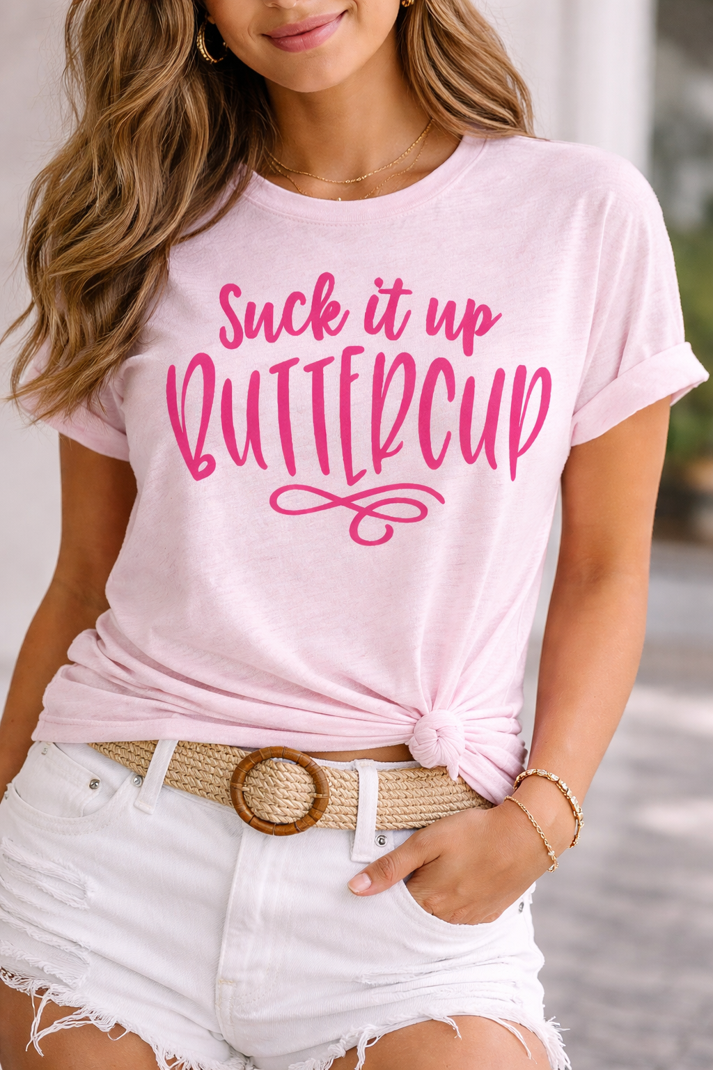 Suck It Up Buttercup Tee