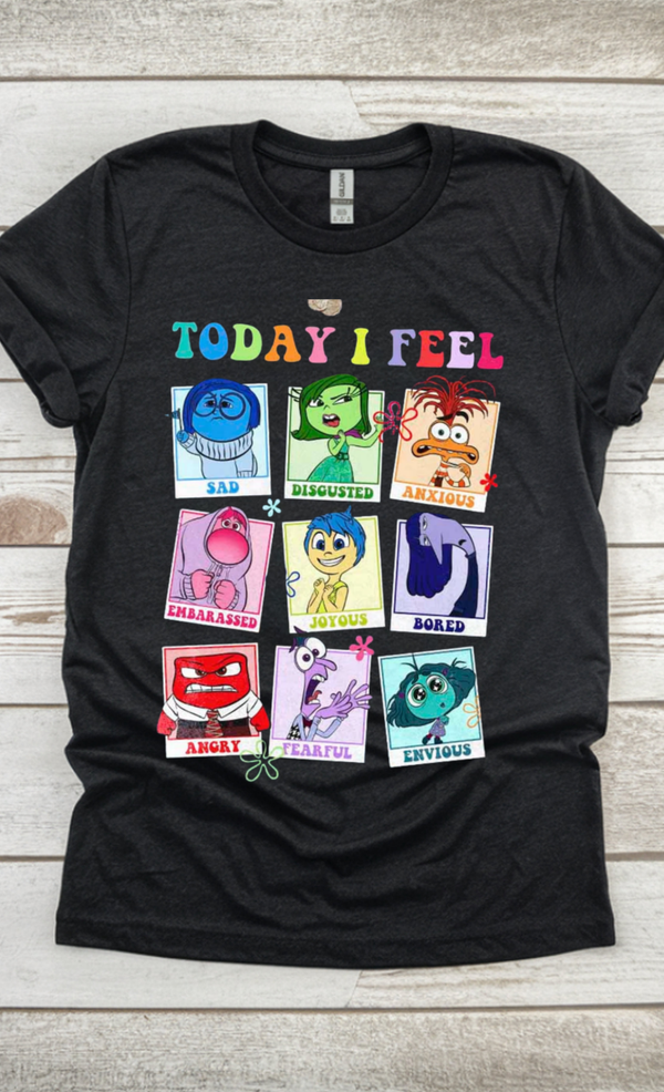 It’s Okay to Feel All the Feels Brady Bunch Grid Character Tee