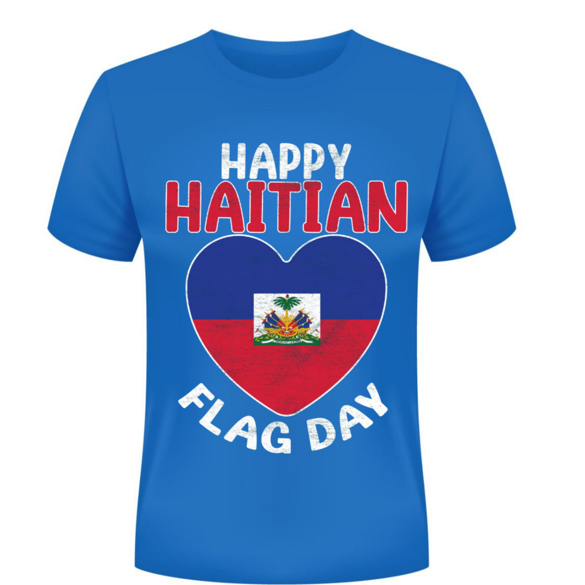 "Happy Haitian Flag Day" T-Shirt