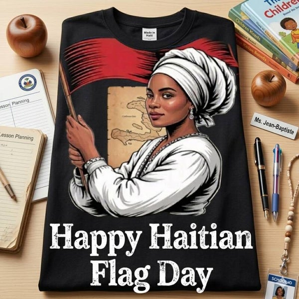 Haitian Heritage  Tee: Flag Day Edition