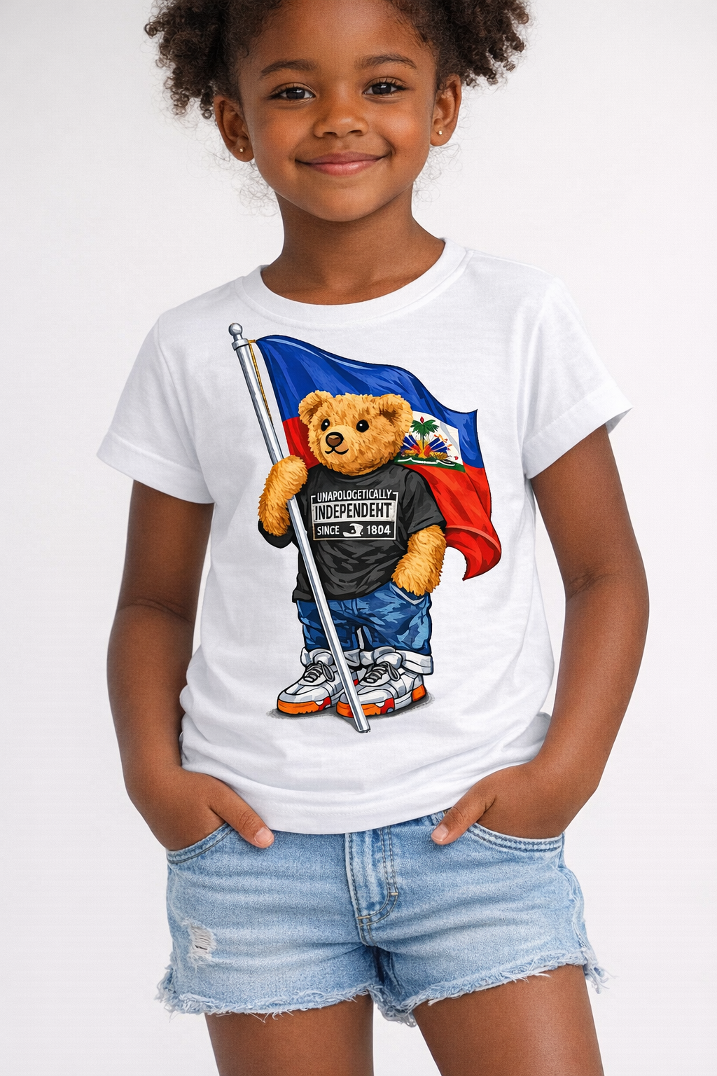 Unapologetically Independent Bear Tee