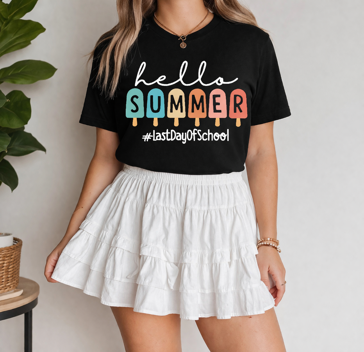 Hello Summer Last Day of School Tee
