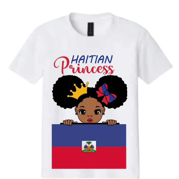 Haitian Princess Crowned Pride Tee