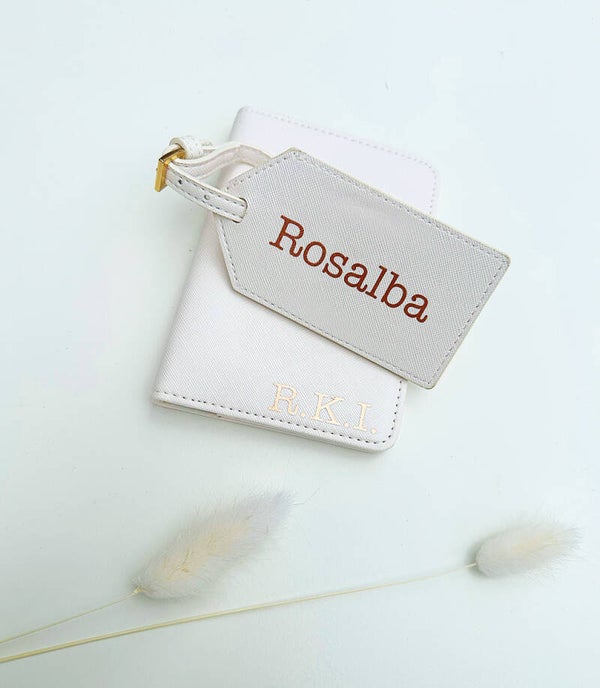 PASPOORT + KOFFER HOUDER