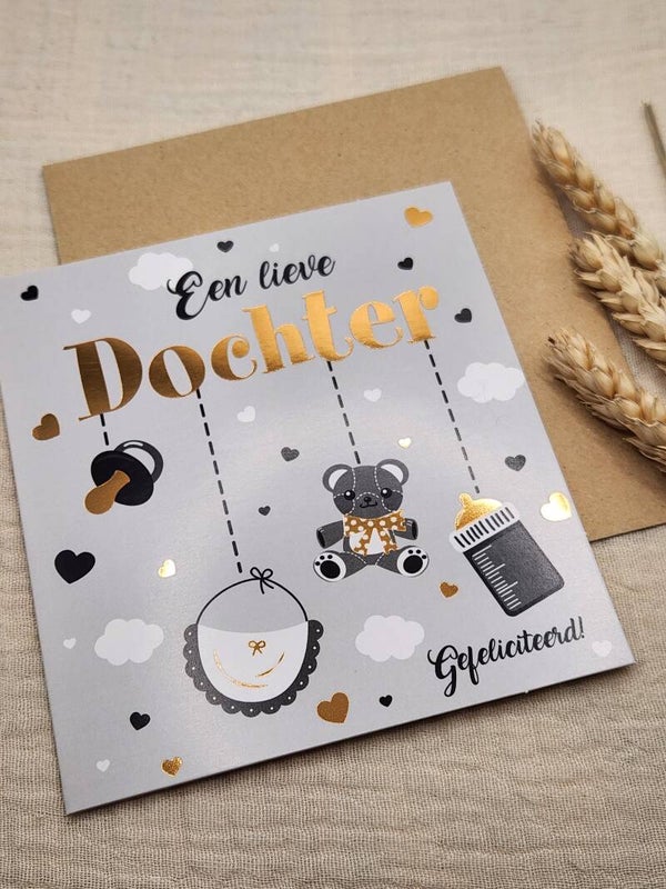 Kaartje een lieve dochter