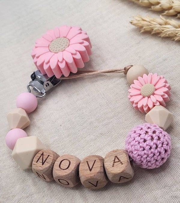 Speenkoord daisypink