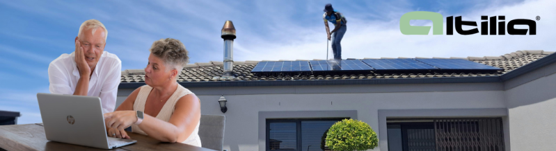 slimme zonneenergie met thuisbatterij