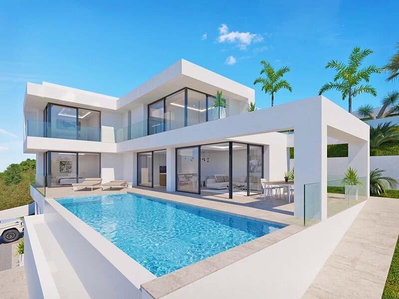 Moderne nieuwbouwwoning in Spanje