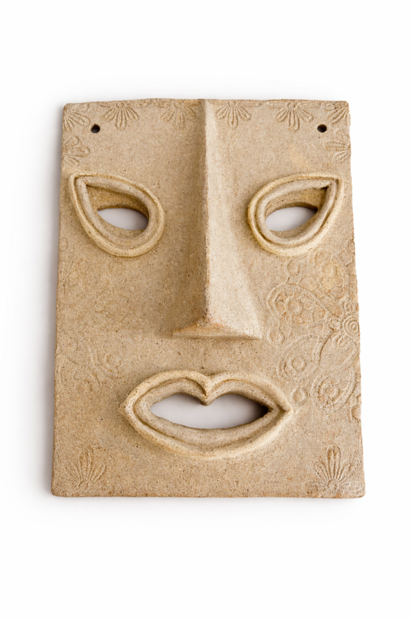 Ceramic Mask Wall Art | Belle