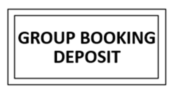 GROUP BOOKING DEPOSIT PP (OVER 10 PEOPLE)