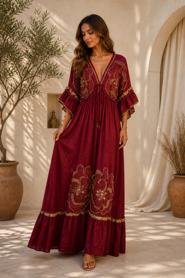 VESTIDO "REAL RED"