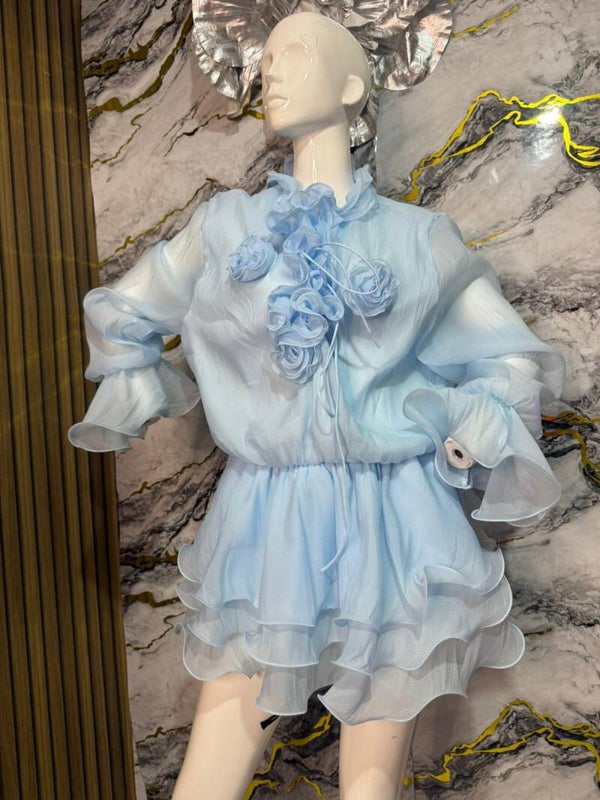 CAMISA "EMPERATRIZ AZUL"