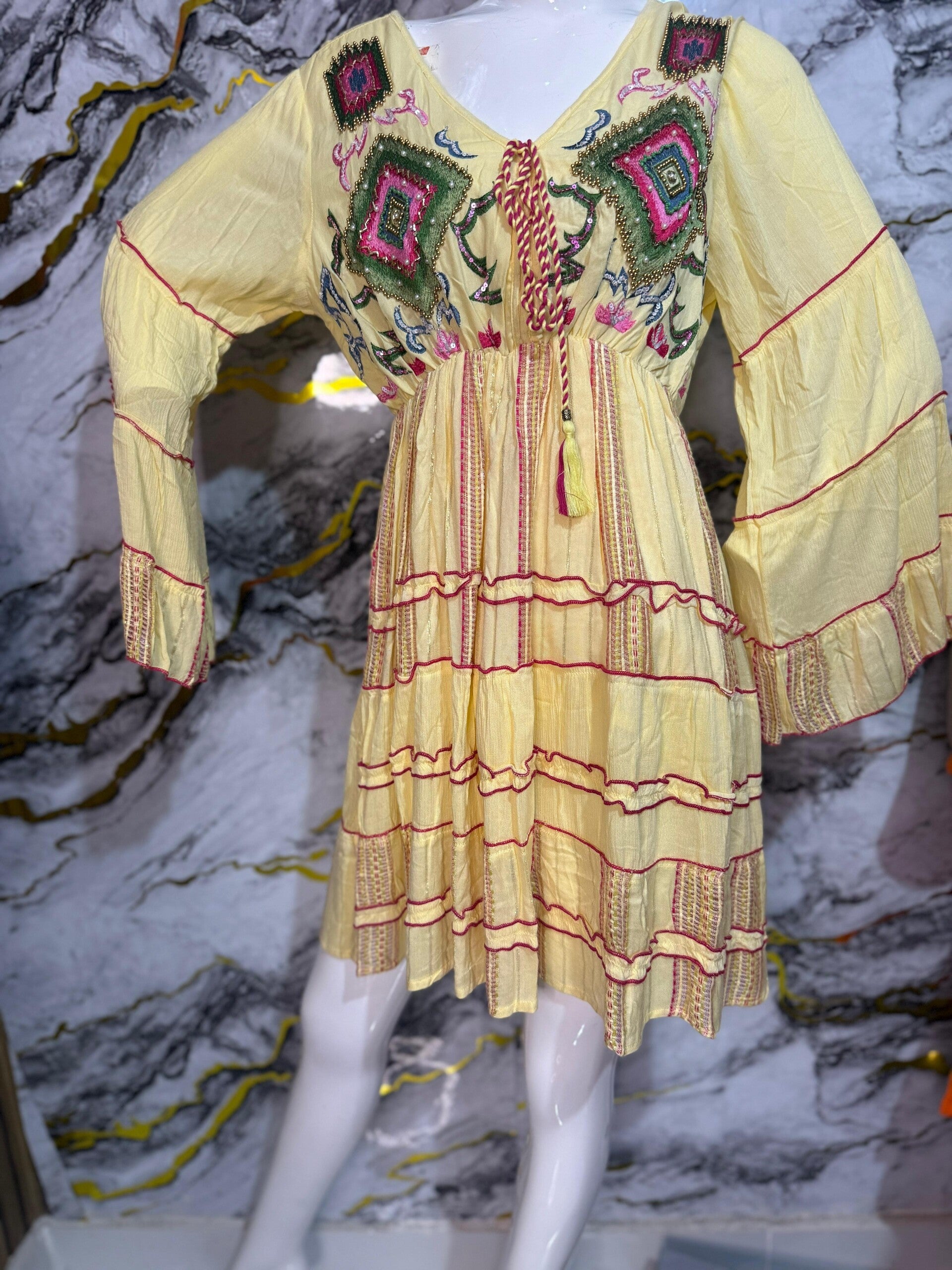 VESTIDO " BRASIL CORTO"