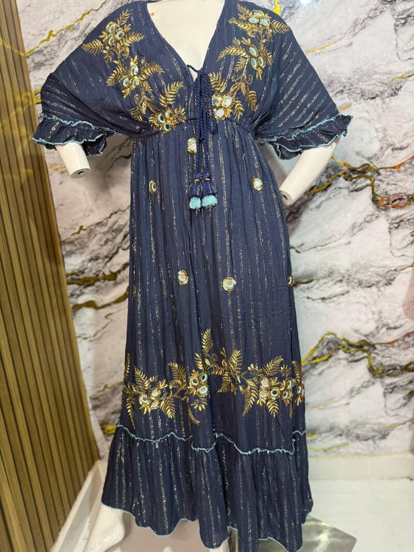 Vestido "Egipto azul"