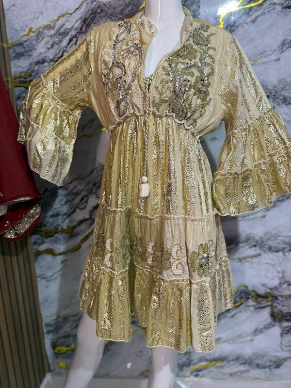 VESTIDO "AZTECA VERDE"