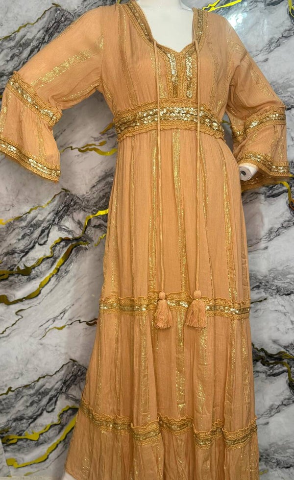 VESTIDO" "AMSTERDAM"  NARANJA