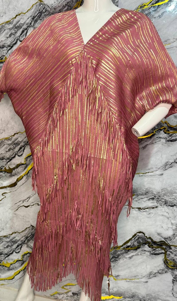 VESTIDO " LUJO ROSA"