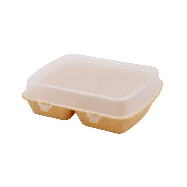 Lunchbox met twee compartimenten