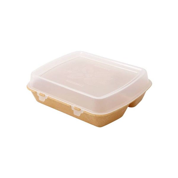 Lunchbox met drie compartimenten