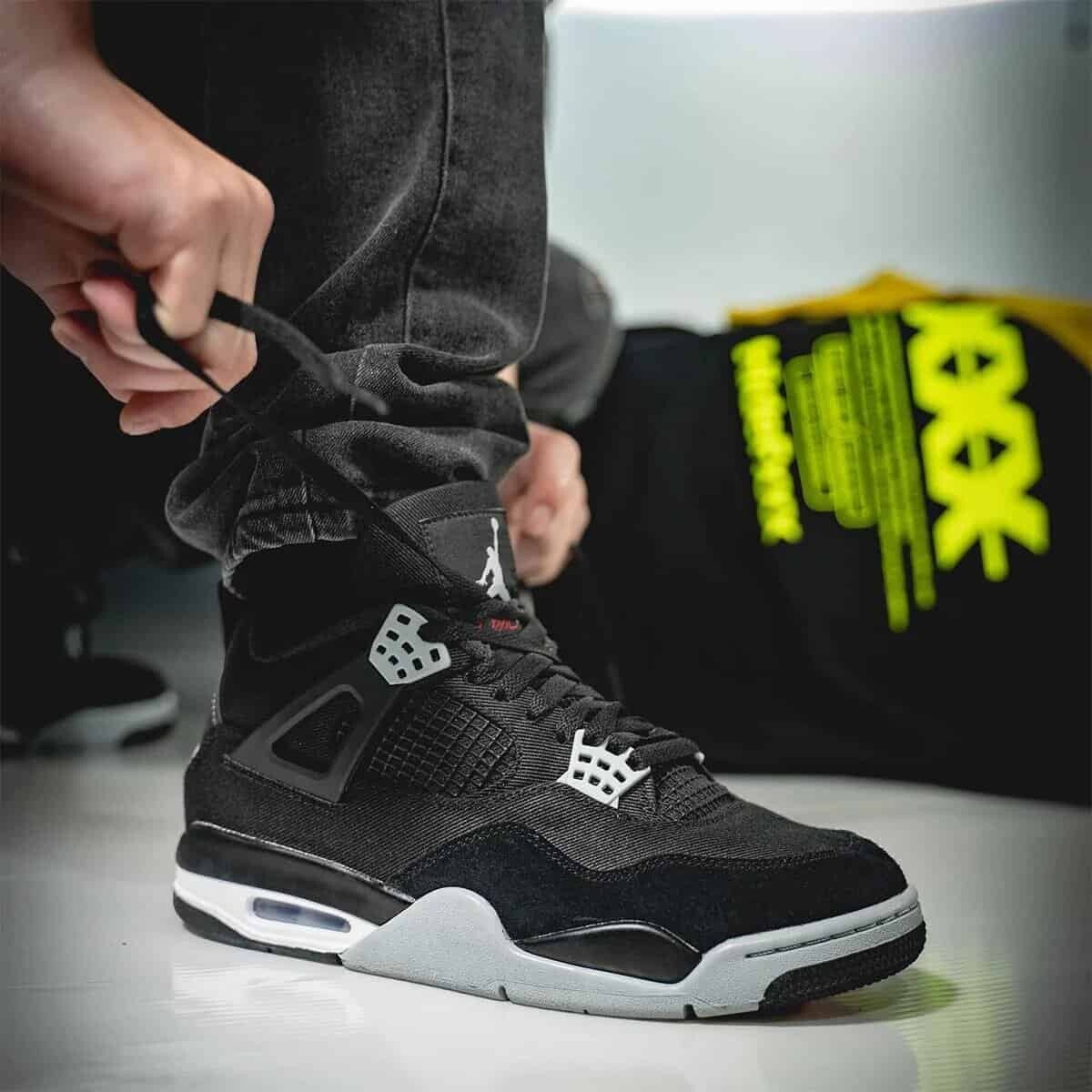 jordan 4 retro black