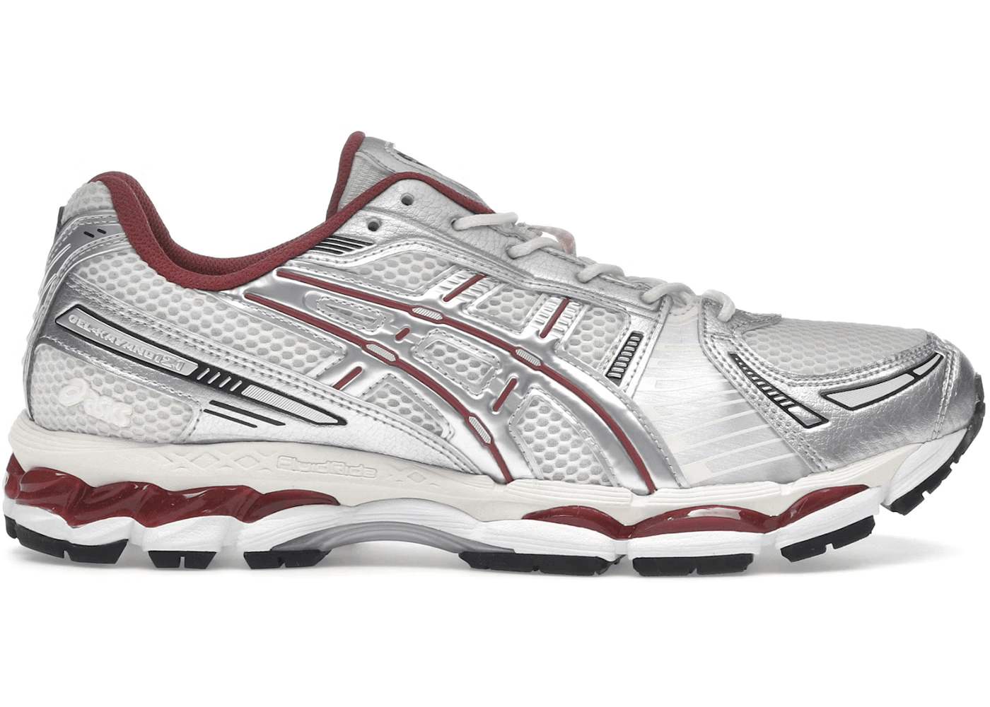 Asics Gel-Kayano 12.1 Silver Burgundy