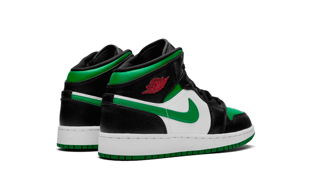 Jordan 1 Mid Green Toe