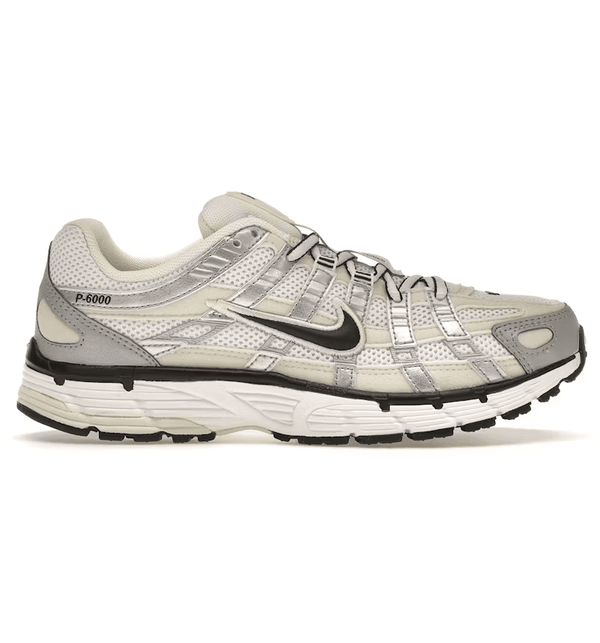 Nike P-6000 Coconut Milk Metallic Silver