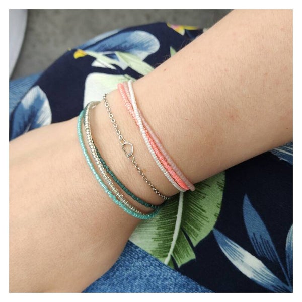 Armbanden maken - rijgtechniek - 24 februari 2025