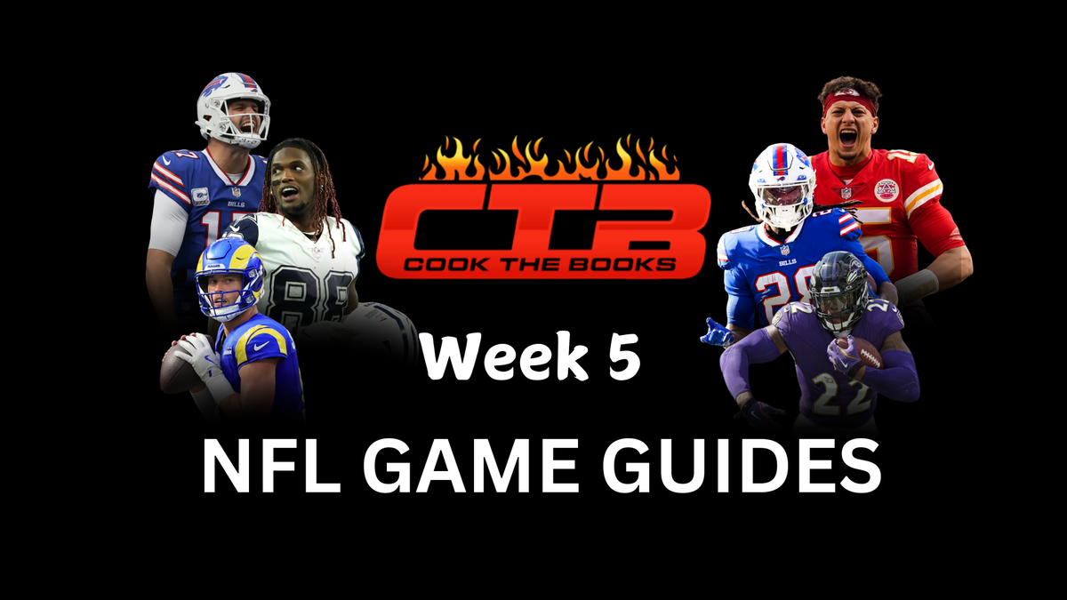Week 5 / 2025-26 NFL Game Guides | Cook The Books