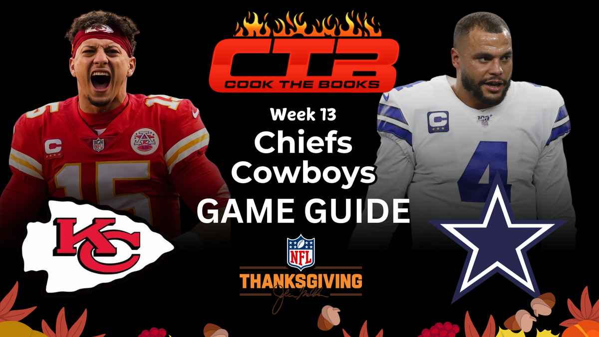 Week 13 / 2025-26 NFL Game Guides | Cook The Books