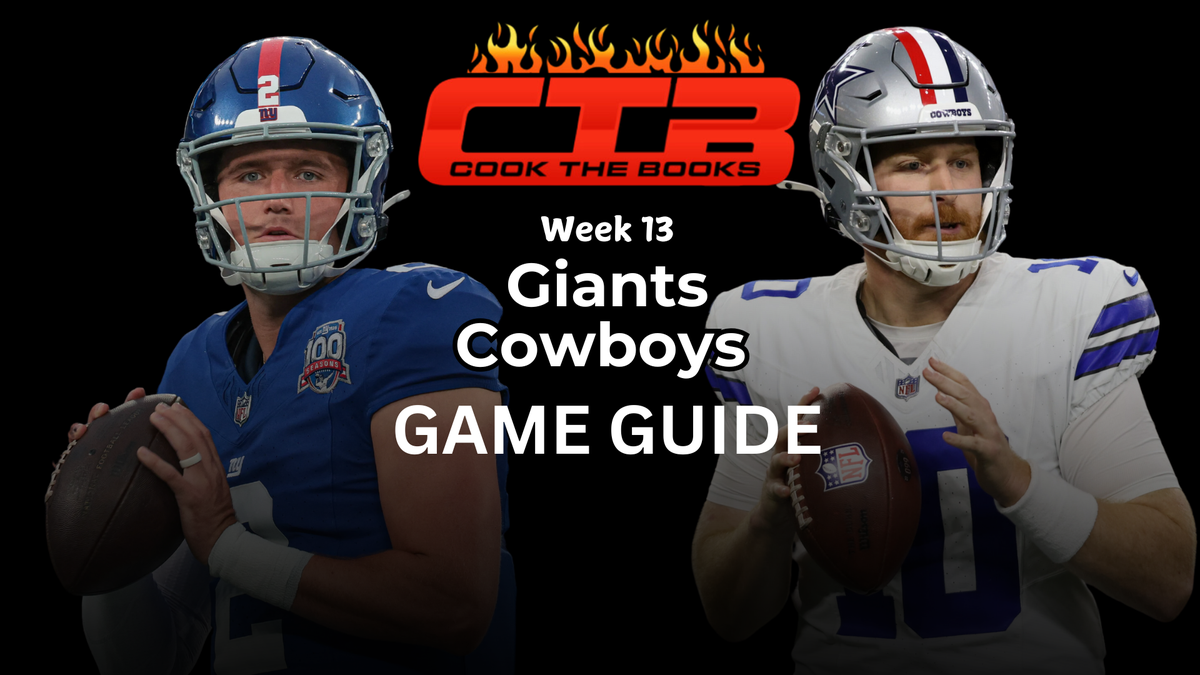 Week 13 / 2024-25 NFL Game Guides | Cook The Books