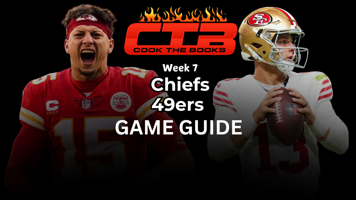 Chiefs vs 49ers @4:25 EST / Week 7 / 2024-25 NFL Game Guides | Cook The ...