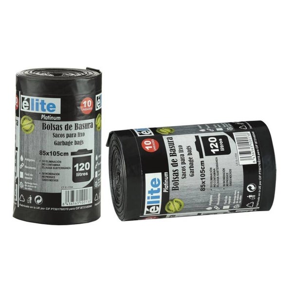 SACO NEGRO 85*105 120L ELITE PLATINUM 10U 30R