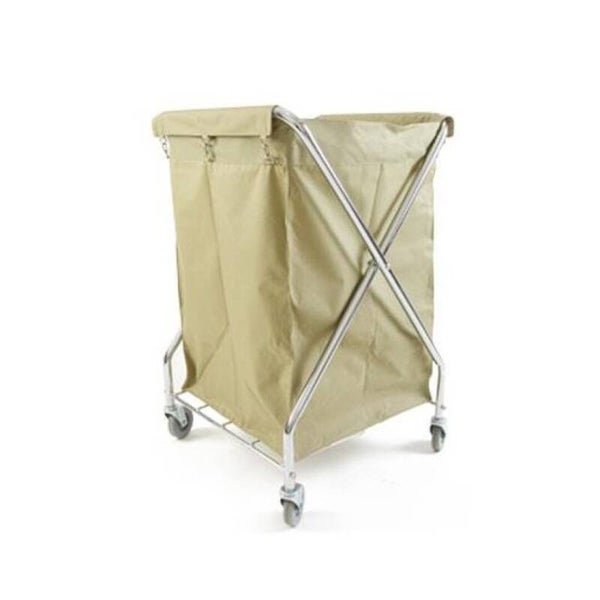 CARRO CROMADO LAVANDERIA CON SACO