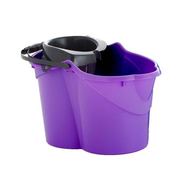 CUBO CON ESCURRIDOR OVALADO MAYA 15LT