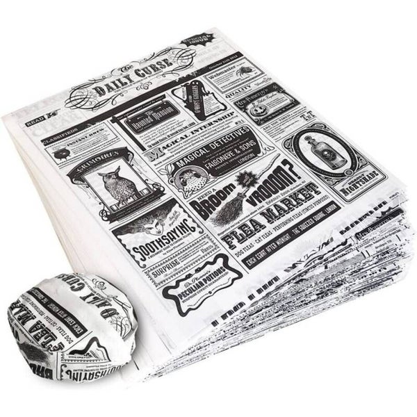 ENVUELTA HAMBURGUESA PERIODICO 28*31 FHS 1000U