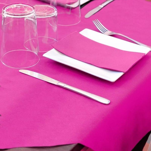 MANTEL FUCSIA 100*100 NOVOTEX 150U