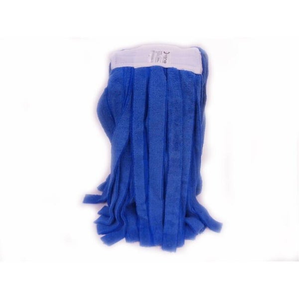 FREGONA INDUSTRIAL TIRAS MICROFIBRA AZUL 250g